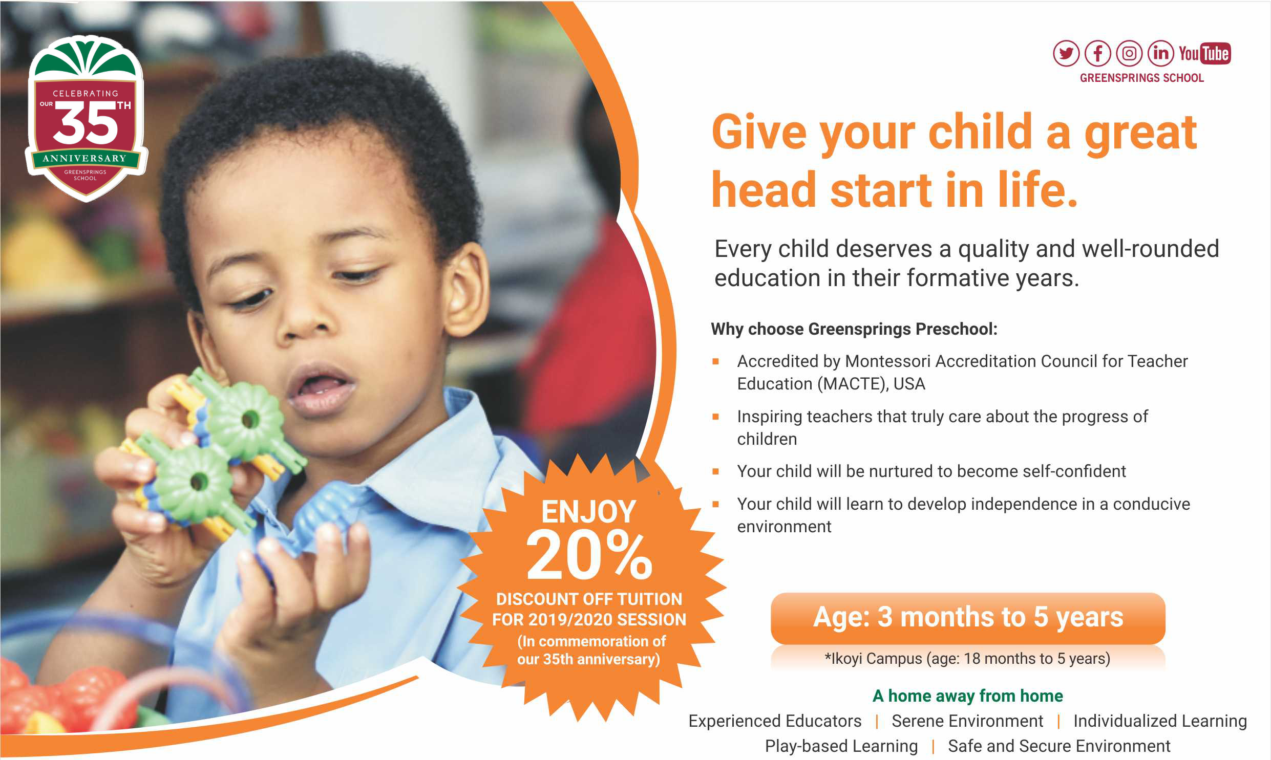 Discount On School Fees